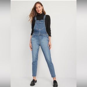 Medium Wash Denim Overalls